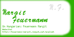 margit feuermann business card